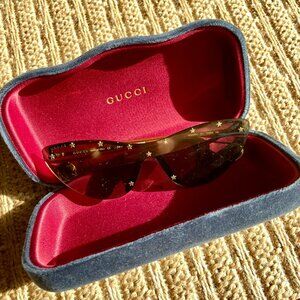 gucci unique sunglasses with case